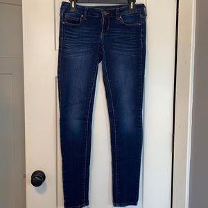 Decree Medium Wash Stretch Denim Legging Size 5 Jr